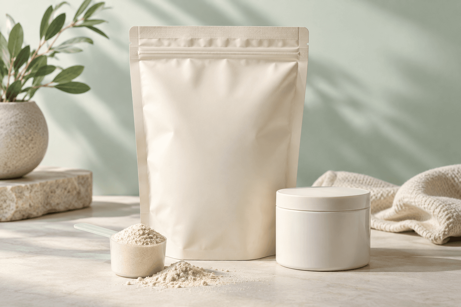 Powders packaging concept