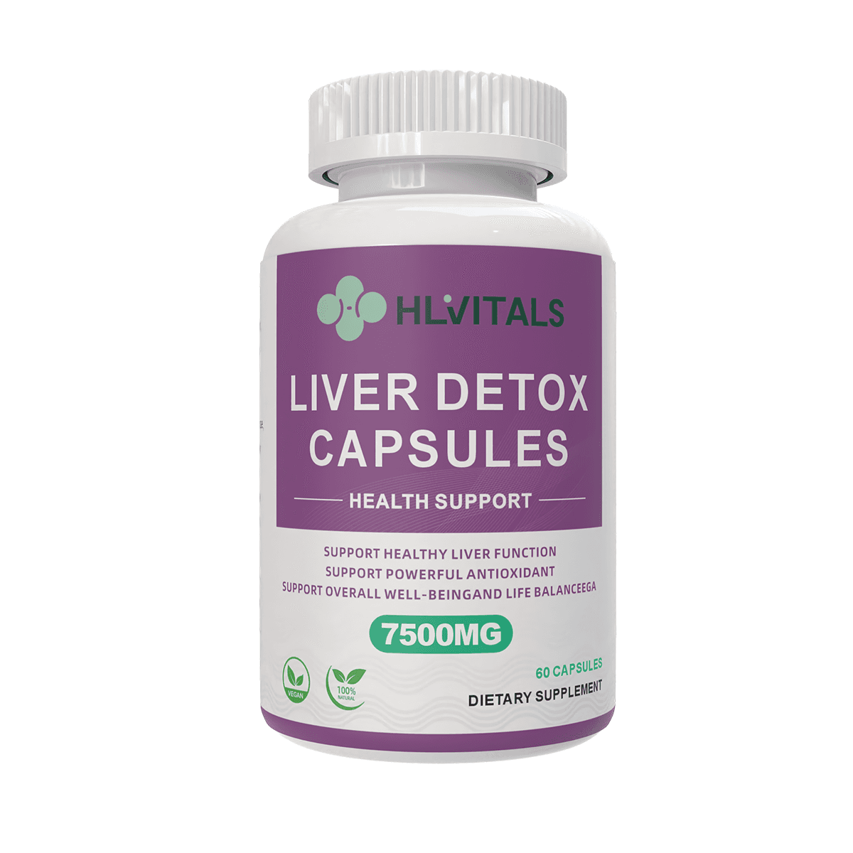 Liver Detox Advanced Formula with Milk Thistle product main image
