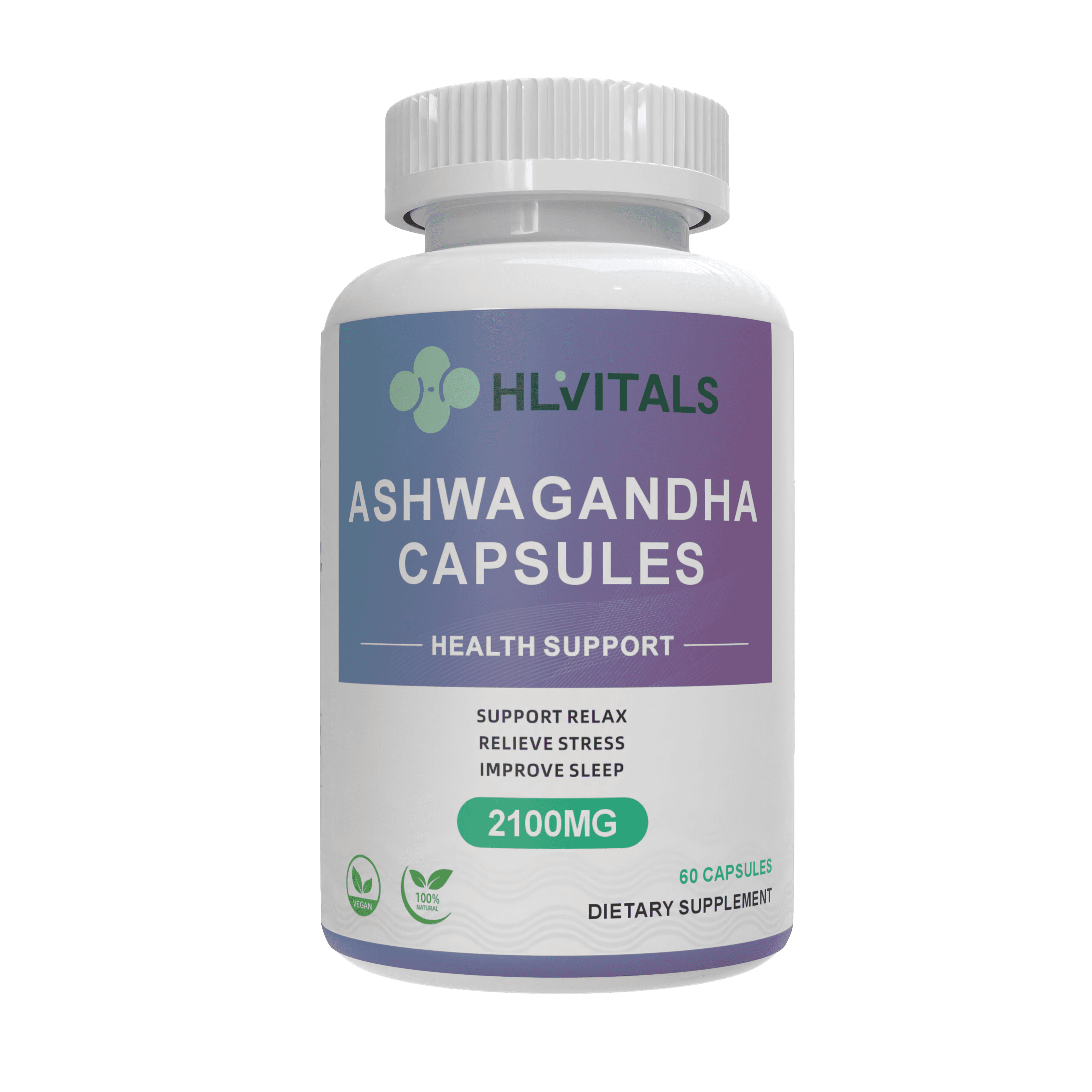Ashwagandha 1950mg Extra Strength – Stress & Mood Support product main image