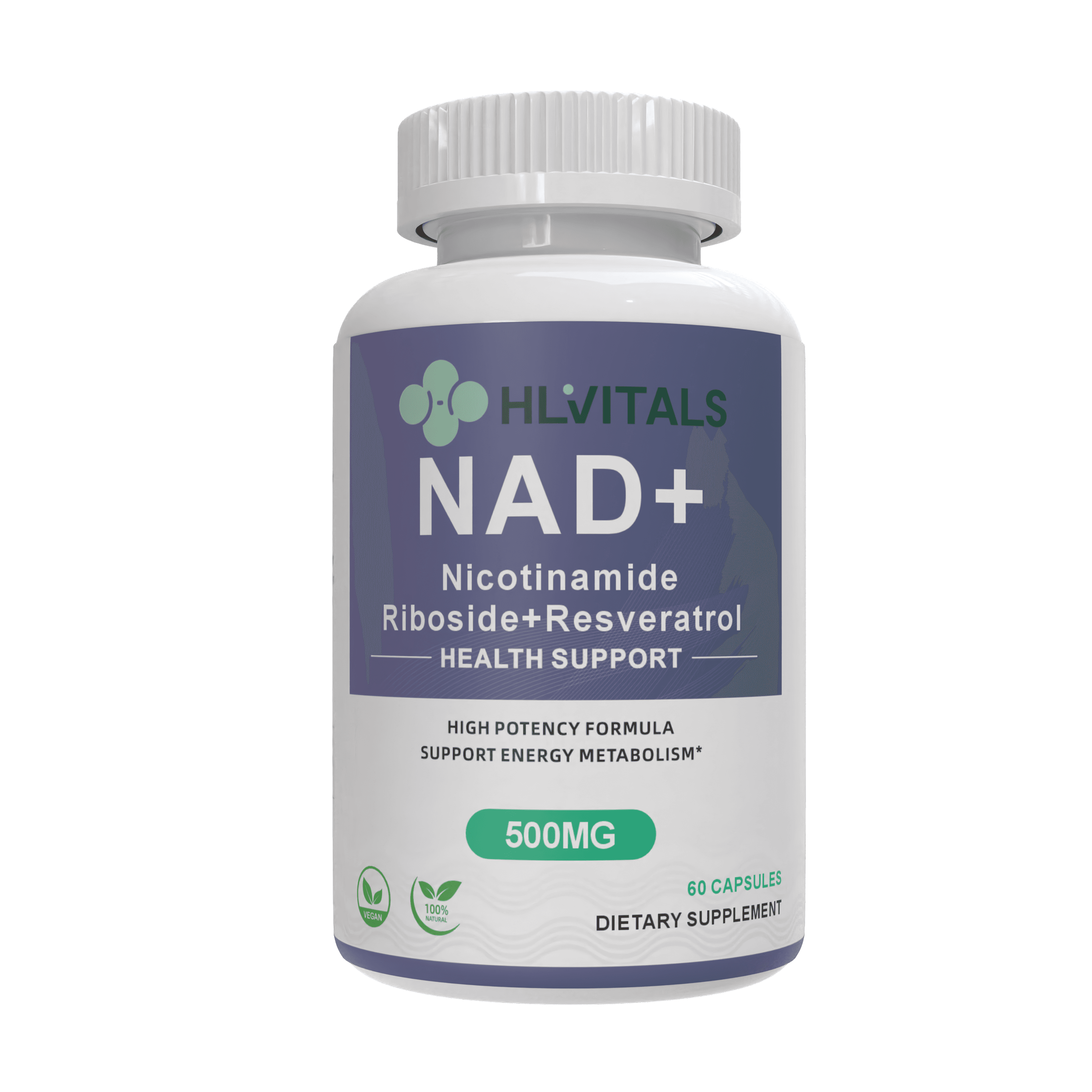 NAD Capsules Supplement, NAD Booster Similar to Nicotinamide Riboside product main image