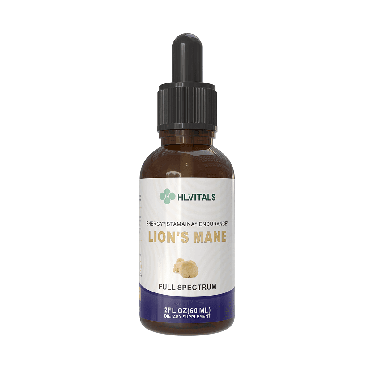 Lions Mane Liquid Extract – Brain & Immune Booster product main image