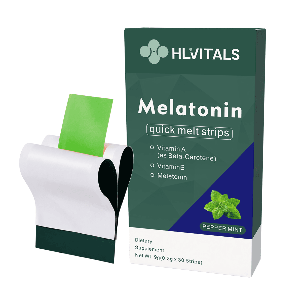 Sleep Support Melatonin Oral Strips product main image