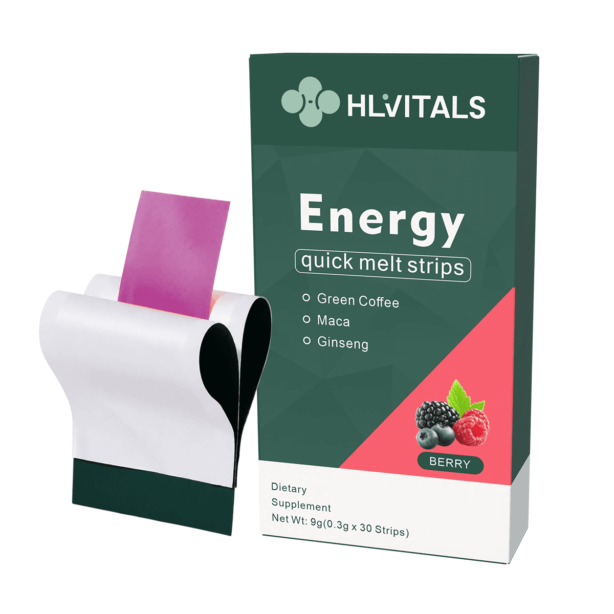 Energy Support Oral Strips product main image