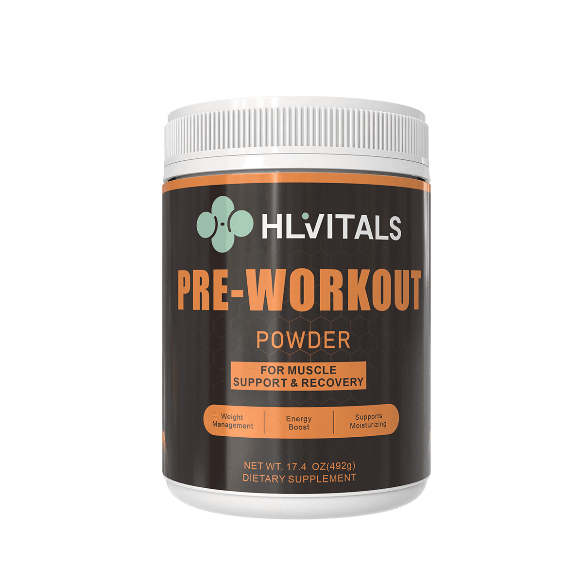 Creatine Caffeine Pre-Workout Powder for Energy Endurance product main image