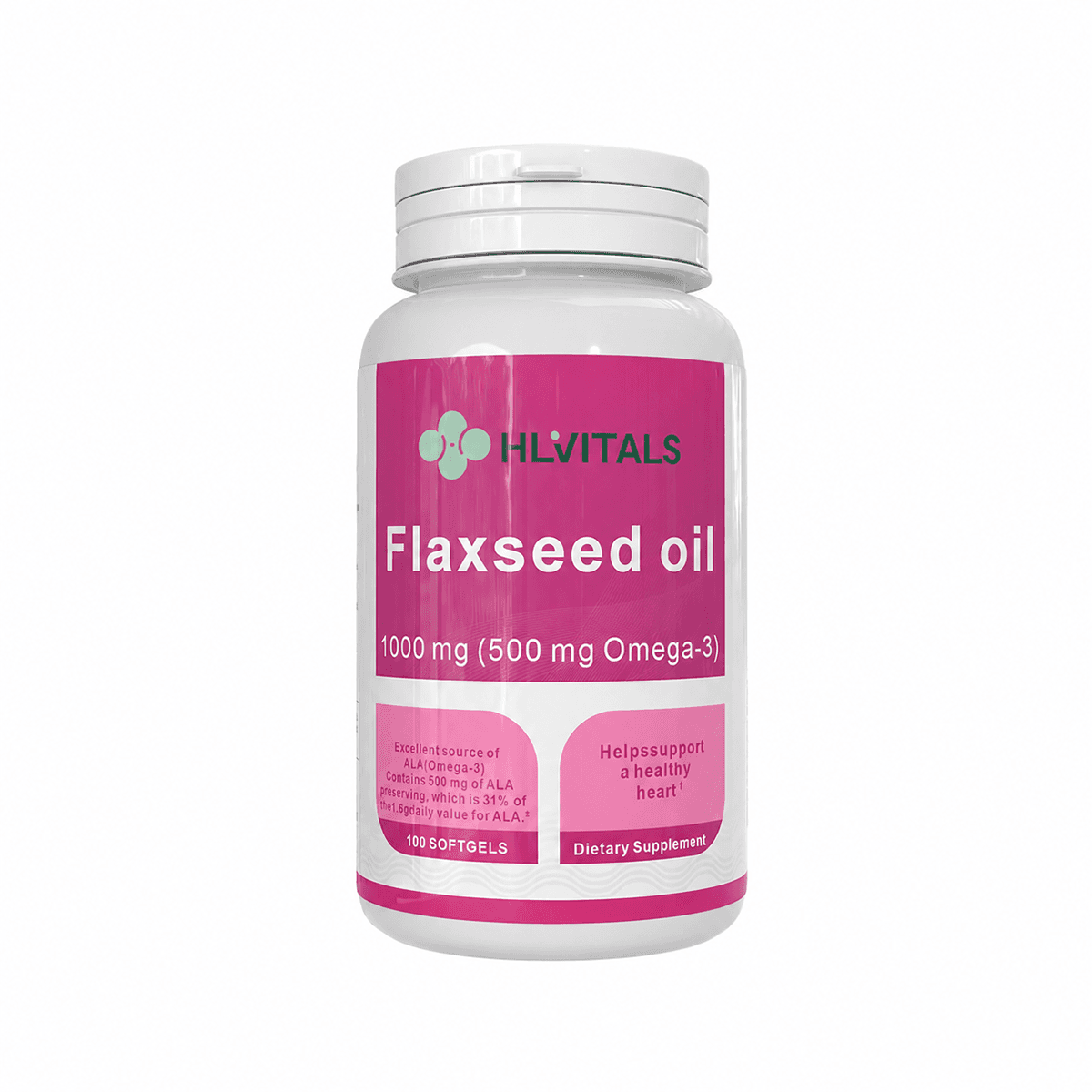 Flaxseed Oil 1000 mg Softgels product main image