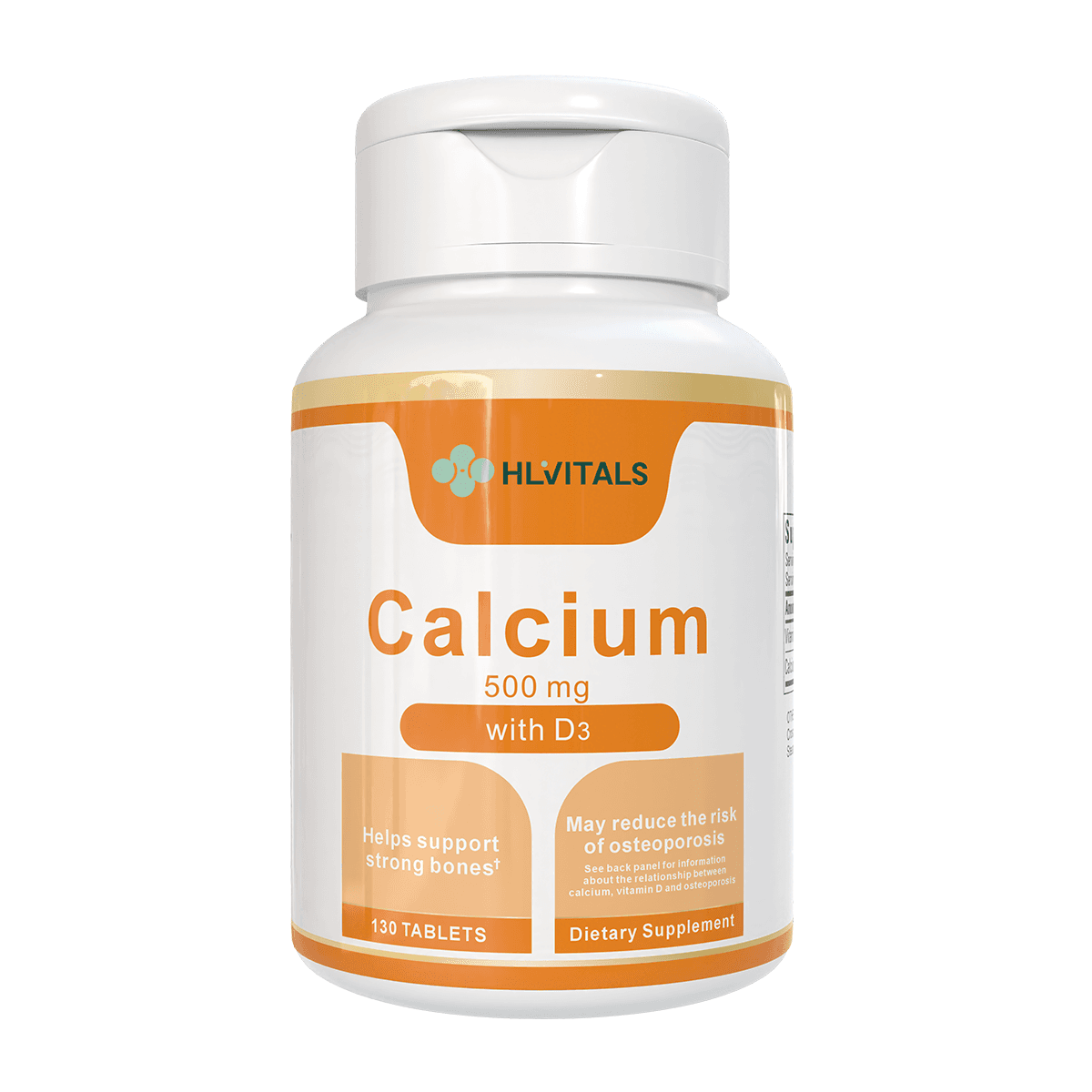 Calcium 500 mg with Vitamin D3 Tablets product main image