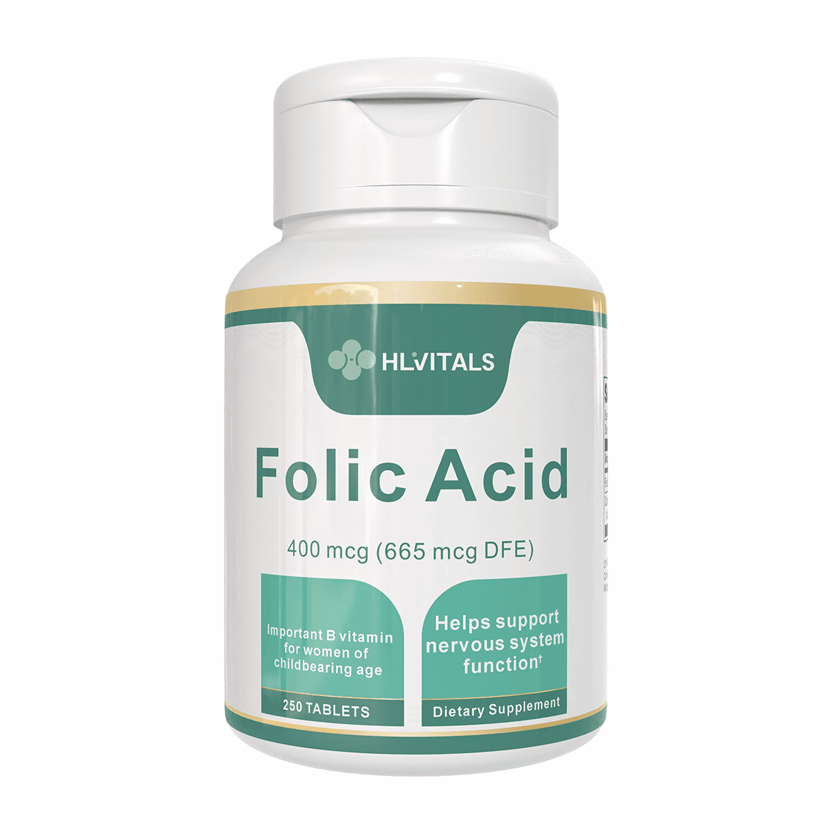 Folic Acid 400 mcg Tablets product main image