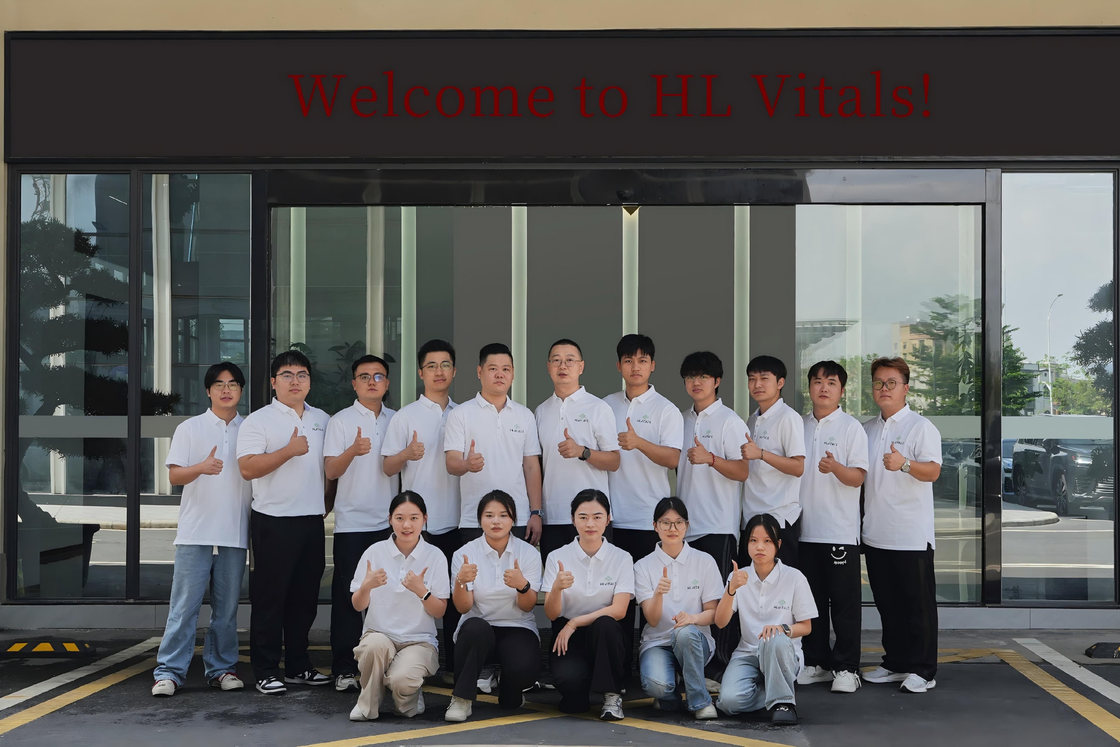 HLVitals team outside their office